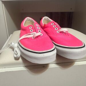 Vans Neon Pink Women's Sneakers
